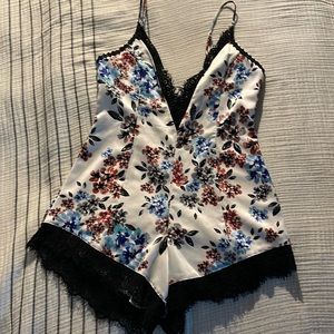 NBD floral romper